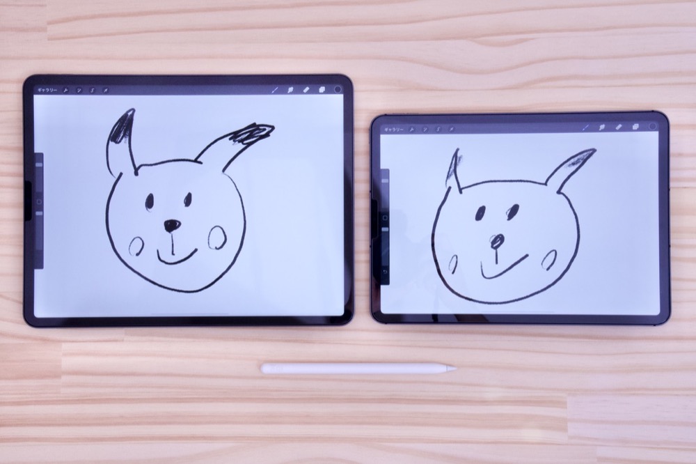 iPad Pro 11インチ 12.9インチ 比較