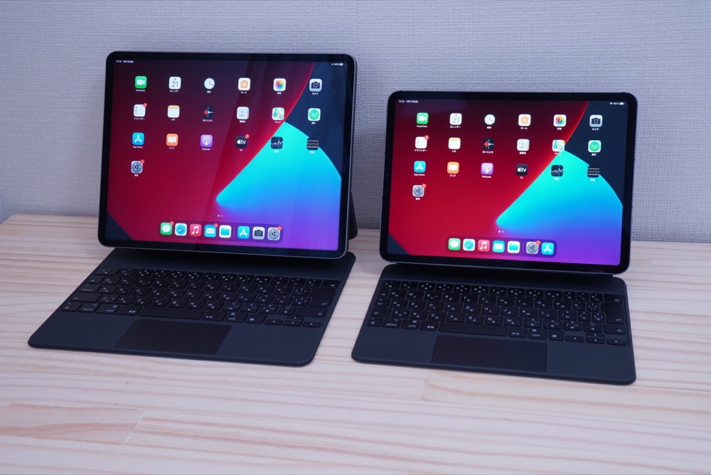 iPad Pro 11インチ 12.9インチ 比較
