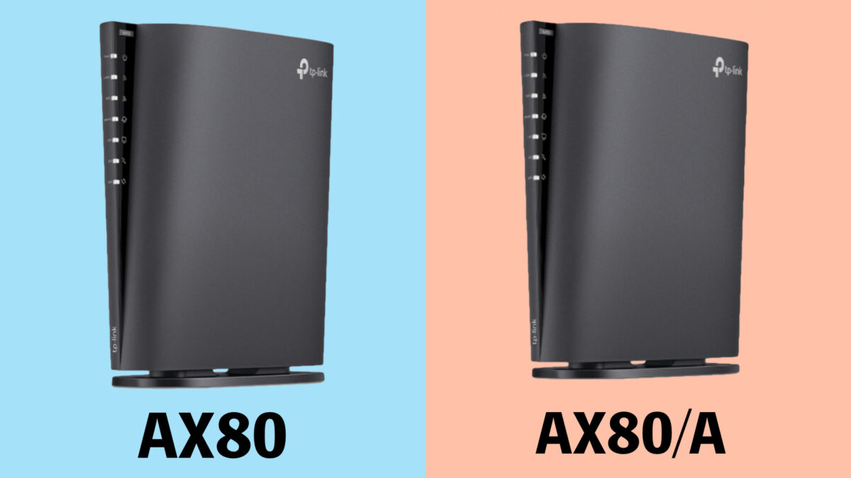 TP-Link Archer AX80とAX80/Aの違いは何？