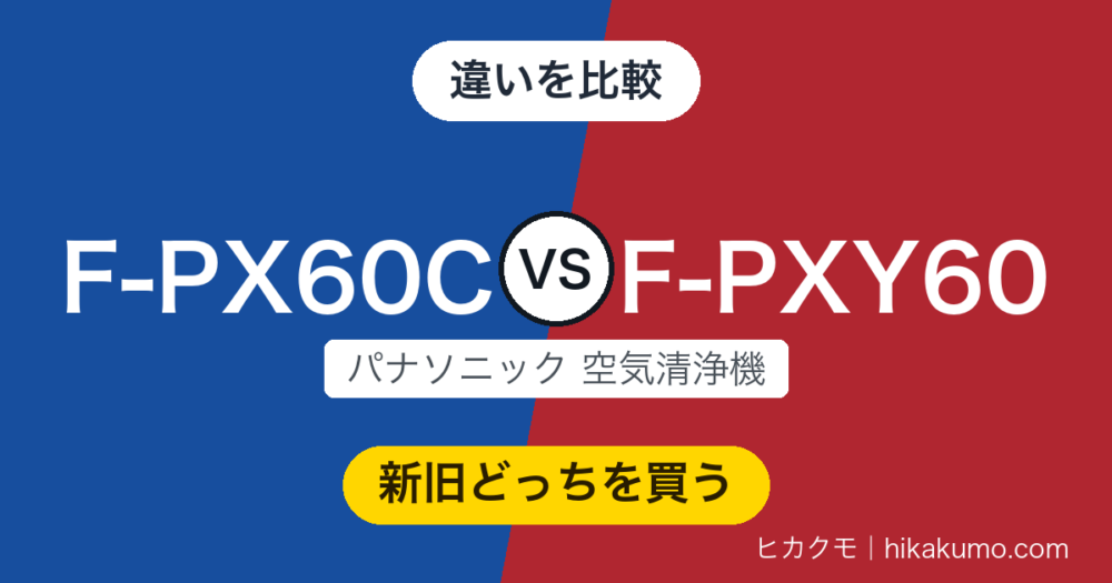 【違い】F-PX60CとF-PXY60を比較！数値は全項目一致、分かれるのは新品で買えるかどうか